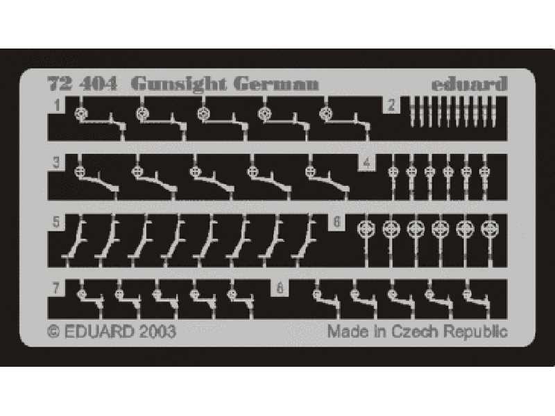 Gunsight German 1/72 - image 1