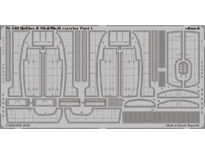 Halifax B Mk. I/Mk. II exterior 1/72 - Revell - image 1