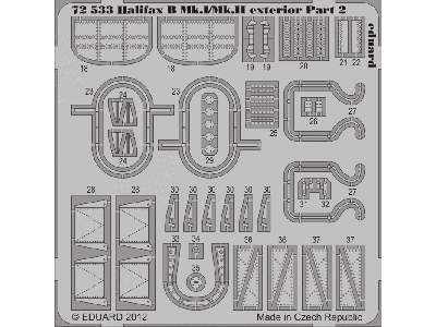 Halifax B Mk. I/Mk. II exterior 1/72 - Revell - image 3