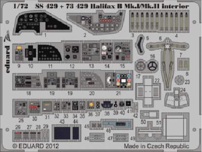 Halifax B Mk. I/Mk. II interior S. A. 1/72 - Revell - image 1