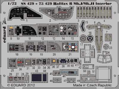 Halifax B Mk. I/Mk. II interior S. A. 1/72 - Revell - image 2