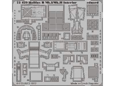 Halifax B Mk. I/Mk. II interior S. A. 1/72 - Revell - image 3