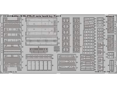 Halifax B Mk. I/Mk. II main bomb bay 1/72 - Revell - image 3