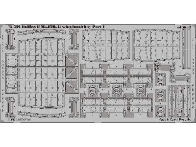 Halifax B Mk. I/Mk. II wing bomb bay 1/72 - Revell - image 1