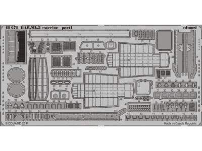 HAR. Mk.3 exterior 1/48 - Hasegawa - image 1