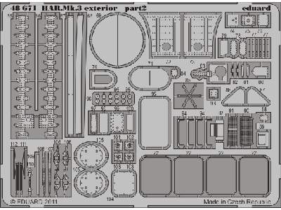 HAR. Mk.3 exterior 1/48 - Hasegawa - image 3