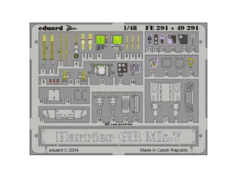 Harrier Gr Mk.7 1/48 - Hasegawa - image 1 Harrier Gr Mk.7 1/48 - Hasegawa - image 1