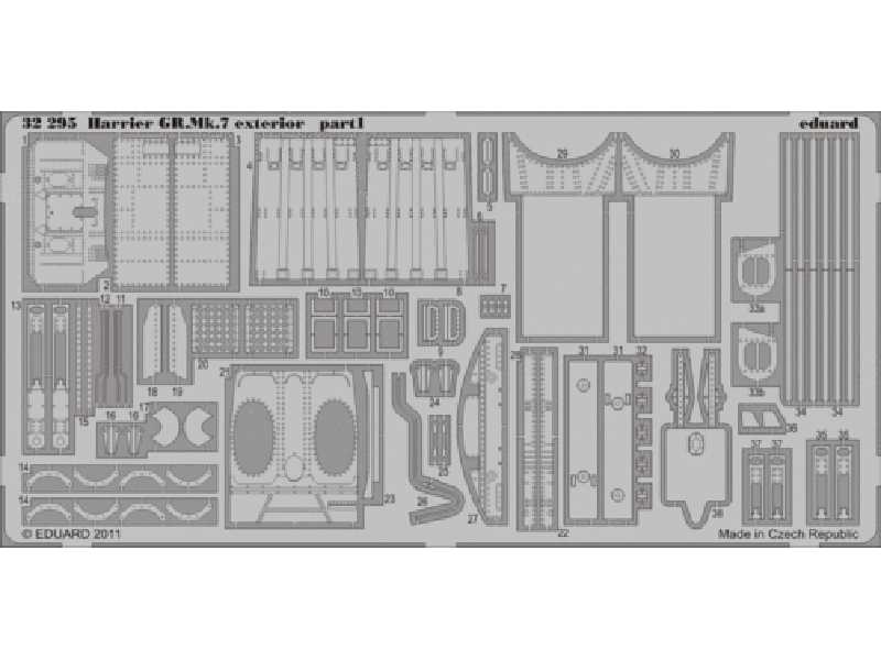 Harrier GR. Mk.7 exterior 1/32 - Trumpeter - image 1