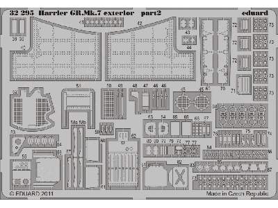 Harrier GR. Mk.7 exterior 1/32 - Trumpeter - image 3