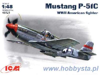 Mustang P-51C WWII American fighter - image 1