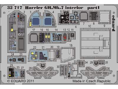 Harrier GR. Mk.7 interior S. A. 1/32 - Trumpeter - image 2