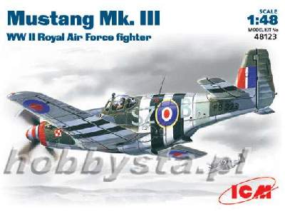 Mustang Mk .VIII WWII RAF fighter - image 1