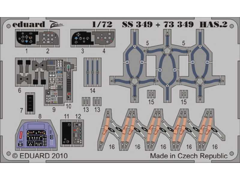 HAS.2 S. A. 1/72 - Hobby Boss - image 1