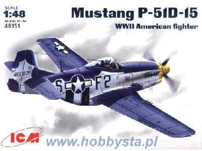 Mustang P-51D-5 WWII American fighter - image 1