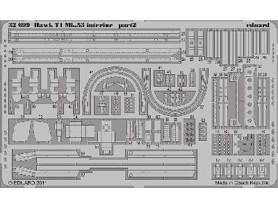 Hawk T1 Mk.53 interior S. A. 1/32 - Revell - image 3