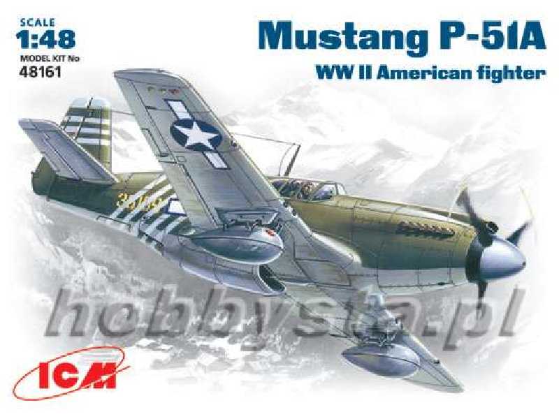 Mustang P-51A WWII American fighter - image 1
