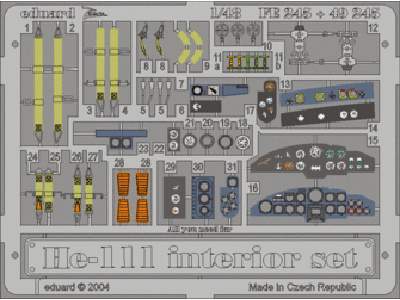 He 111 interior 1/48 - Monogram - image 1