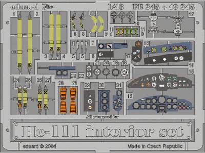 He 111 interior 1/48 - Monogram - image 2