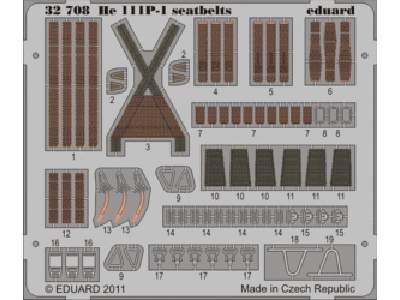 He 111 seatbelts 1/32 - Revell - image 1