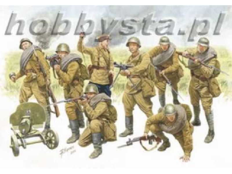 Figures - Red Army Infantry (1940-1942) - image 1 Figures - Red Army Infantry (1940-1942) - image 1