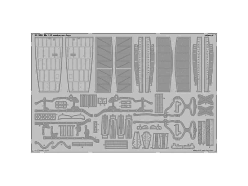 He 111 undercarriage 1/32 - Revell - image 1