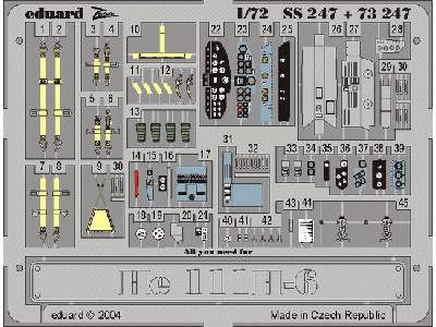 He 111H-6 interior 1/72 - Hasegawa - image 2