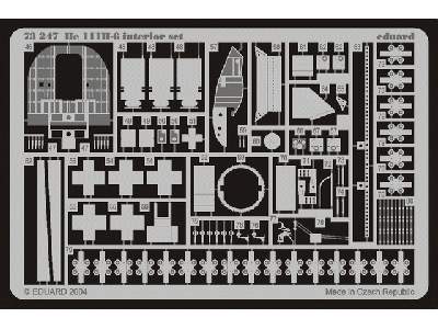 He 111H-6 interior 1/72 - Hasegawa - image 3