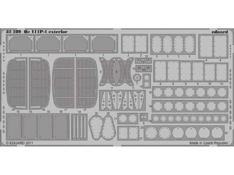 He 111P-1 exterior 1/32 - Revell - image 1