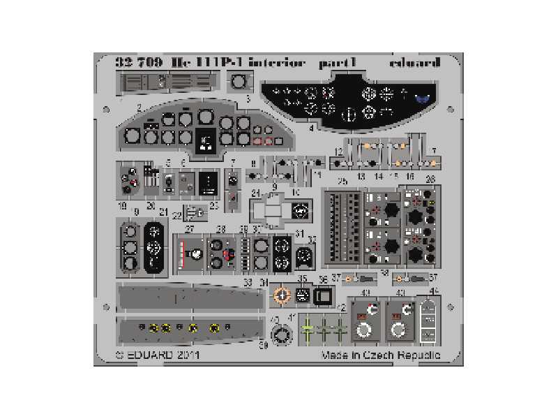 He 111P-1 interior S. A. 1/32 - Revell - image 1