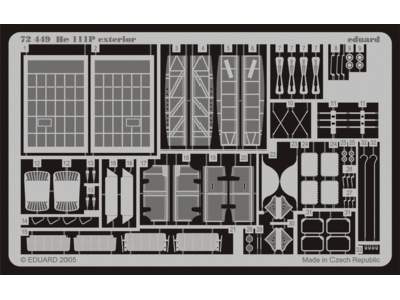 He 111P exterior 1/72 - Hasegawa - image 1