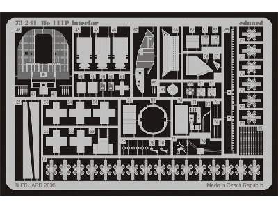 He 111P interior 1/72 - Hasegawa - image 3