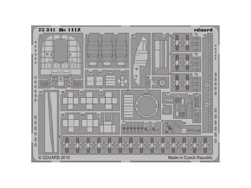 He 111Z interior S. A. 1/72 - Hasegawa - image 1