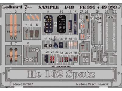 He 162 Spatz S. A. 1/48 - Dragon - - image 1