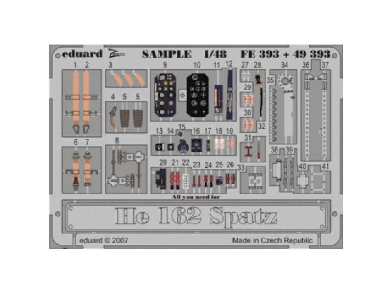 He 162 Spatz S. A. 1/48 - Dragon - image 1