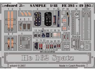 He 162 Spatz S. A. 1/48 - Dragon - image 2