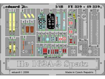 He 162A-2 Spatz 1/48 - Tamiya - - image 1