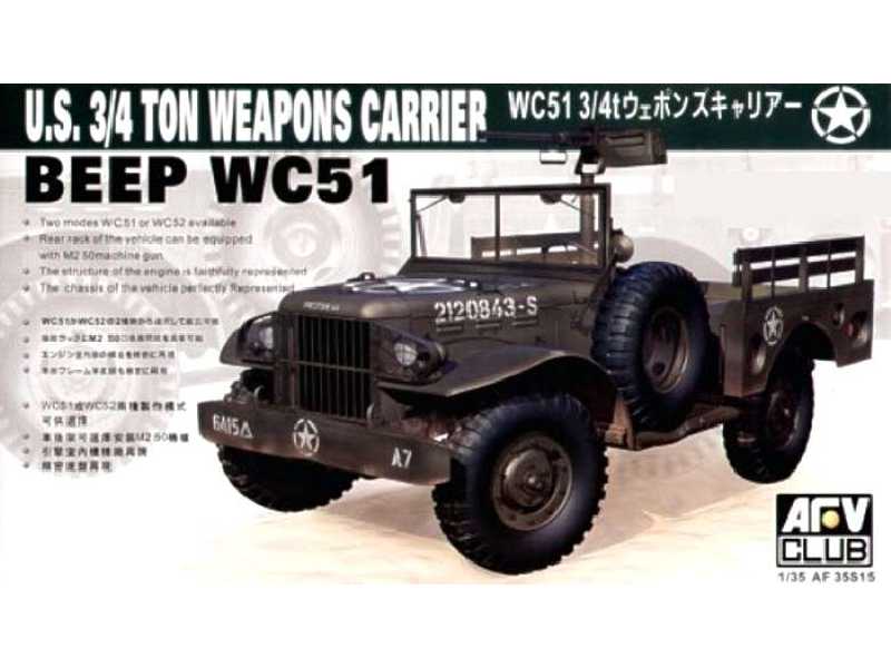 US WC51 3/4 Ton Weapons Carrier "Beep" - image 1