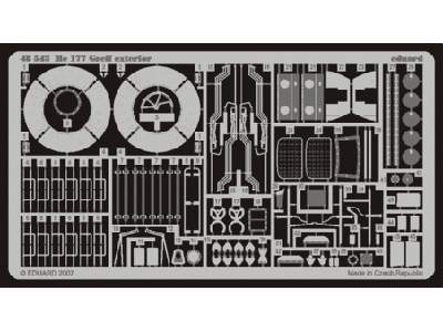 He 177 Greif exterior 1/48 - CMK / MPM - image 1