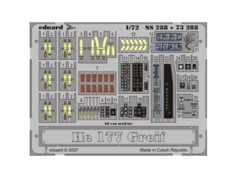 He 177 Greif S. A. 1/72 - Revell - image 1 He 177 Greif S. A. 1/72 - Revell - image 1