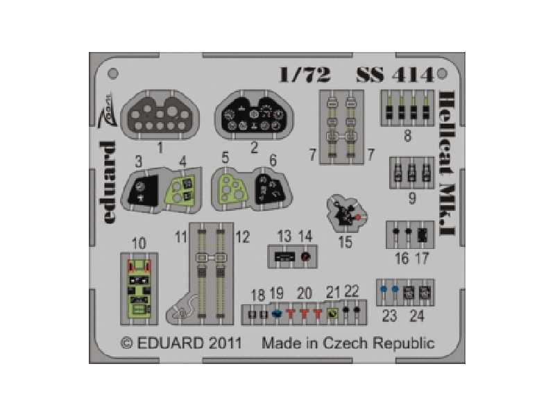 Hellcat Mk. I S. A. 1/72 - Eduard - image 1