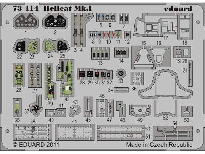 Hellcat Mk. I S. A. 1/72 - Eduard - image 3