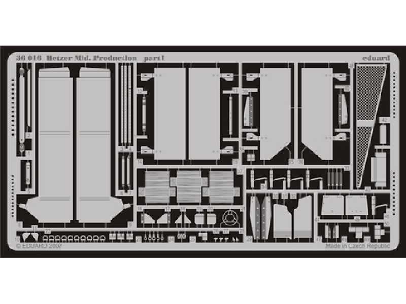 Hetzer Mid.  Production 1/35 - Tamiya - image 1