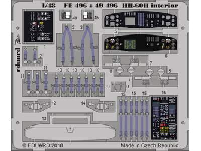 HH-60H interior S. A. 1/48 - Italeri - - image 1