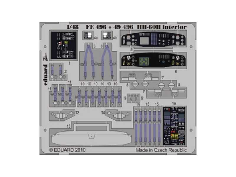 HH-60H interior S. A. 1/48 - Italeri - - image 1