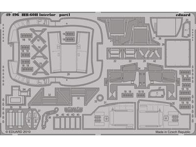 HH-60H interior S. A. 1/48 - Italeri - image 1