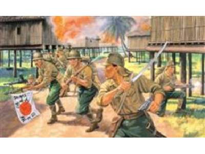 Figures Japanese Infantry - multipose - image 1
