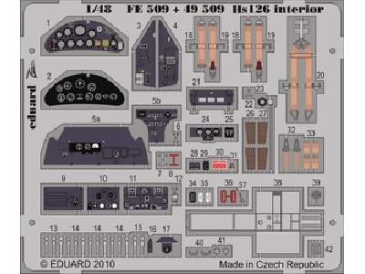 Hs 126 interior S. A. 1/48 - Icm - - image 1