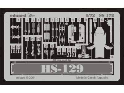 Hs 129 1/72 - Italeri - image 1