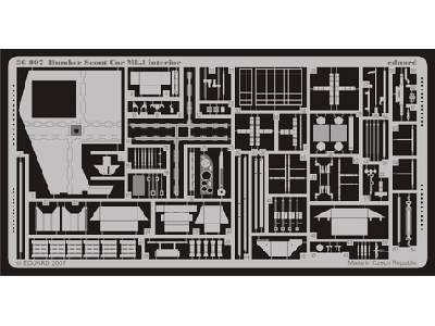 Humber Scout Car Mk. I interior 1/35 - Bronco - image 1