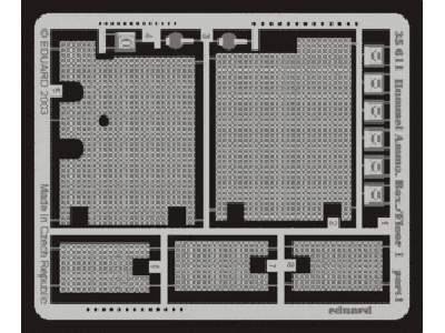 Hummel Ammo.  Box/ Floor 1 1/35 - Dragon - image 1